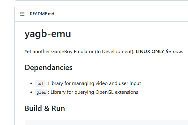Yet another GameBoy Emulator